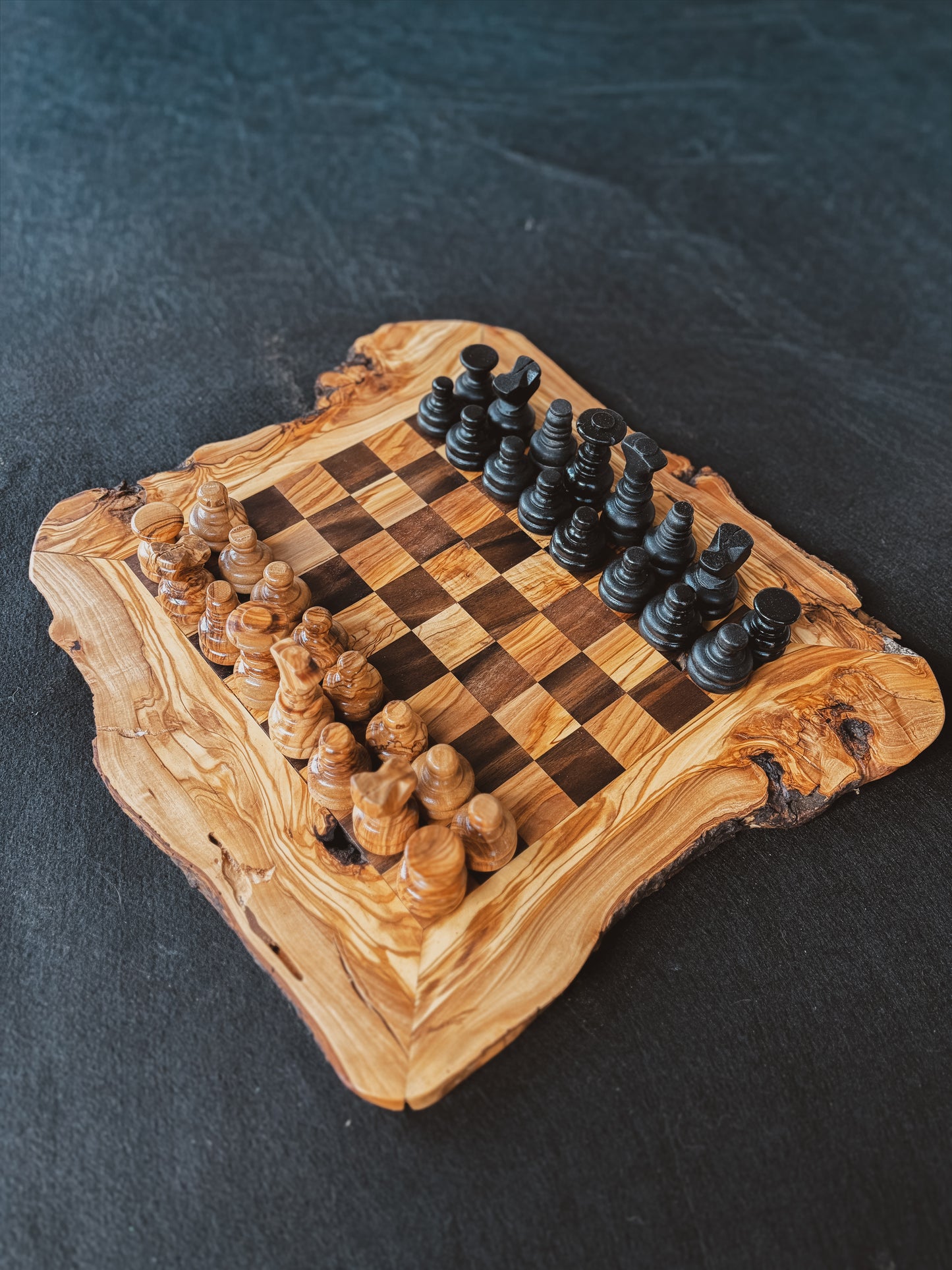 Échiquier Olivier noyer