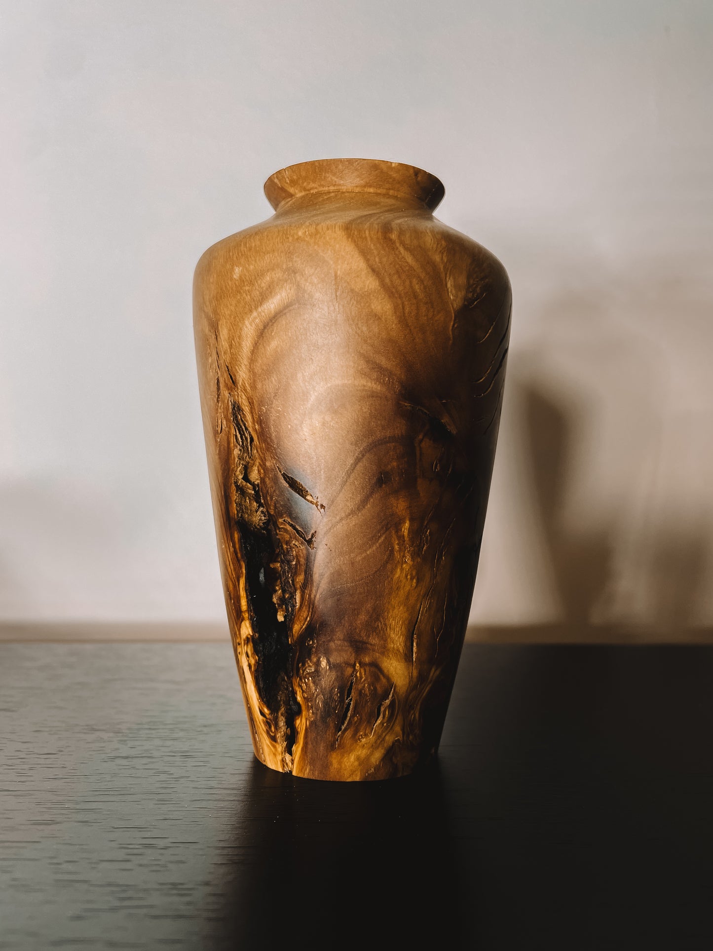 Vase tourné Olivier nº5