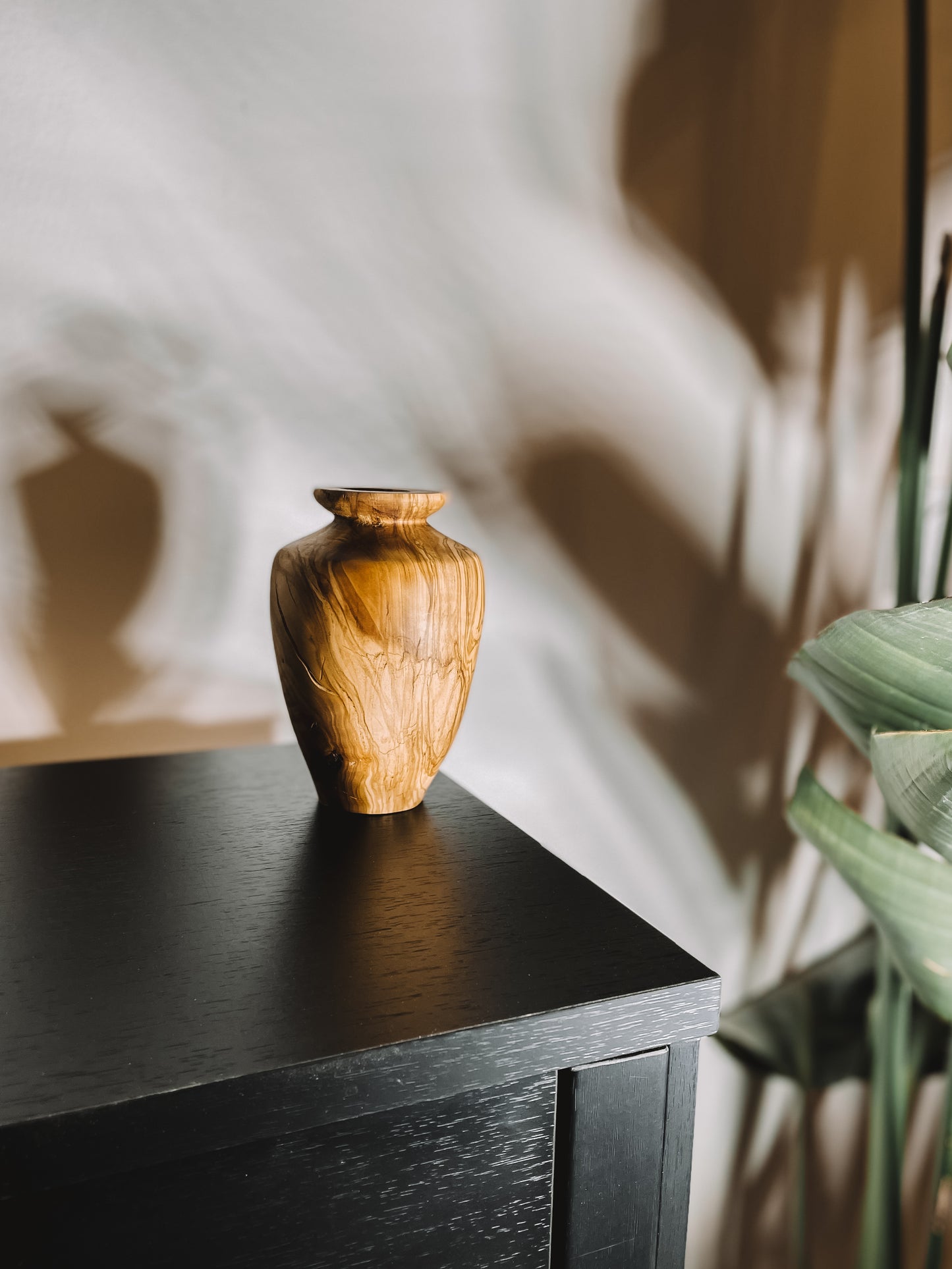 Vase tourné Olivier nº4