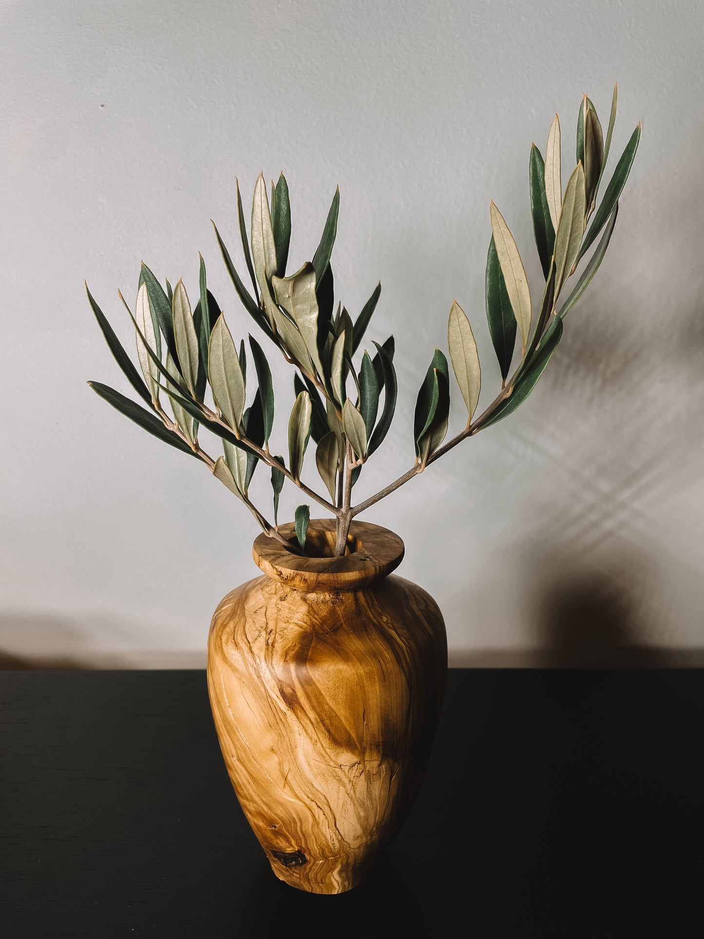 Vase tourné Olivier nº4