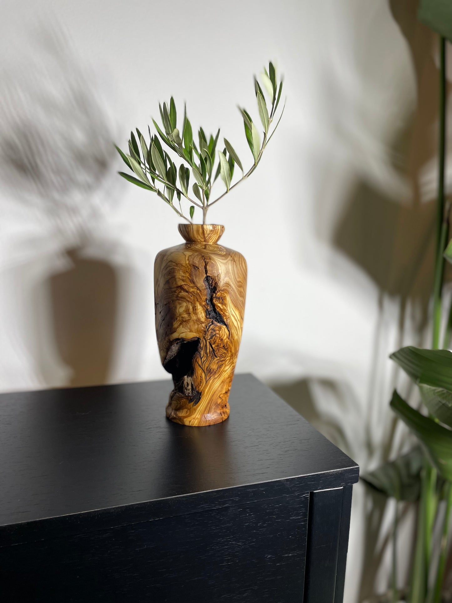 Vase tourné Olivier nº6