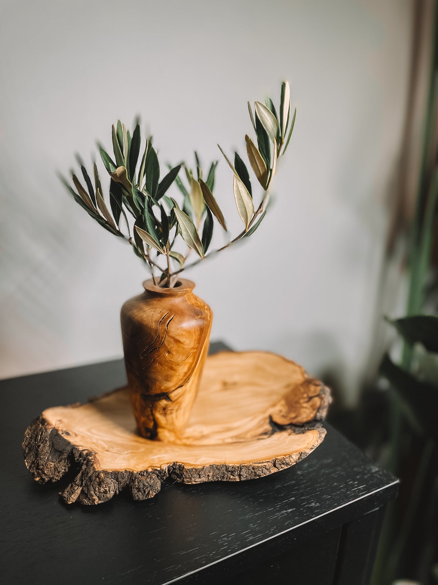 Vase tourné Olivier nº5