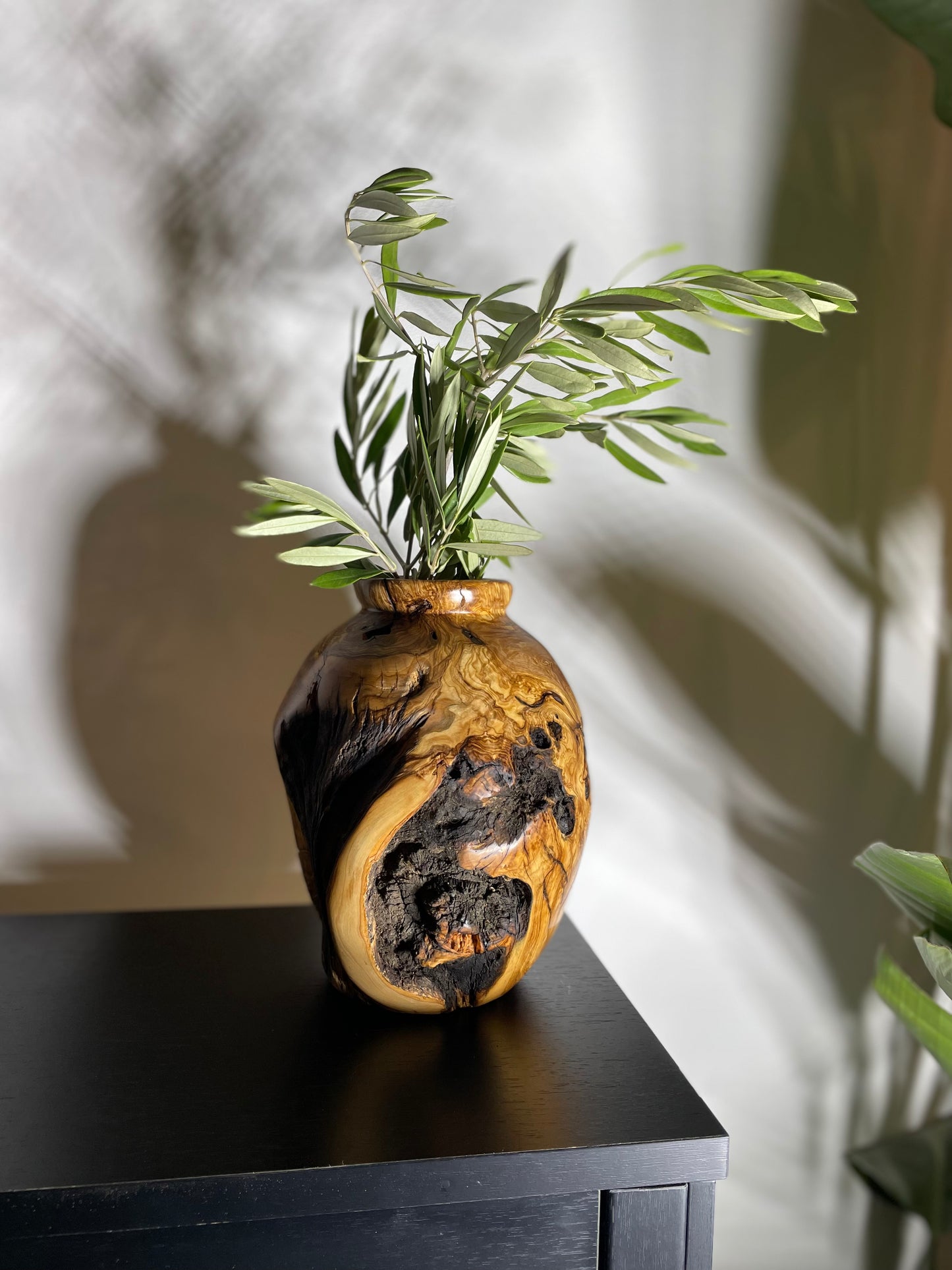 Vase tourné Olivier nº7